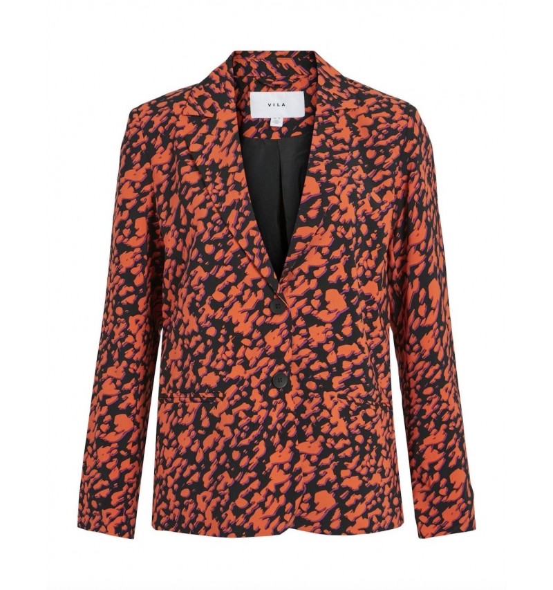 Blazer classique à boutonnage simple et à épaulettes VINAHLA VILA. L'atelier de Louison à Grand Quartier.