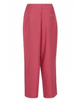 Pantalon rose coupe droite taille haute IHZOTI Ichi. L'atelier de Louison à Grand Quartier Rennes.