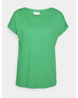 T-shirt vert Kelly green à manches courtes VIDREAMERS VILA. L'atelier de Louison à Grand Quartier.