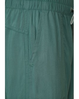 Pantalon vert coupe ample en viscose 376655 Street-One. L'atelier de Louison à Grand Quartier Rennes.