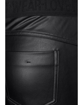 Pantalon coupe skinny aspect PU Street One (376701) L'atelier de Louison