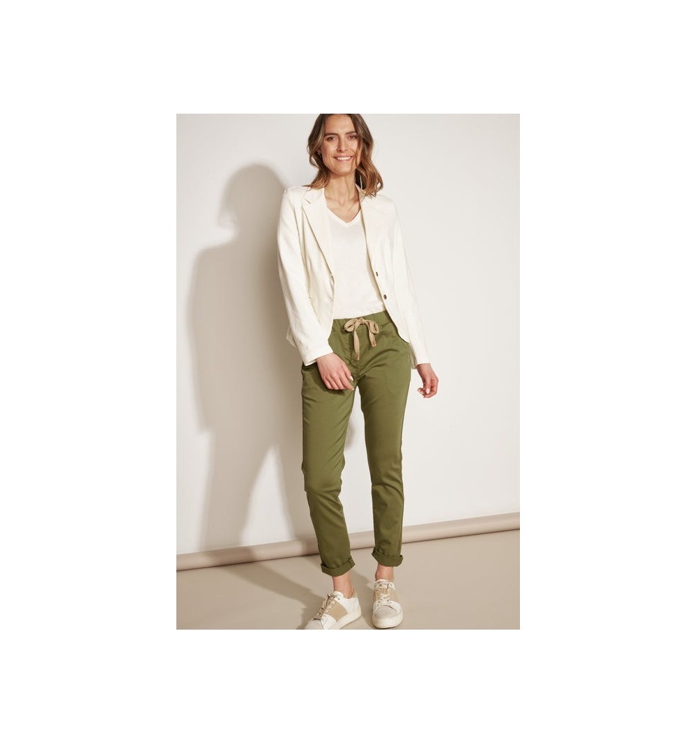 Chino-jogging en coton Pako Litto