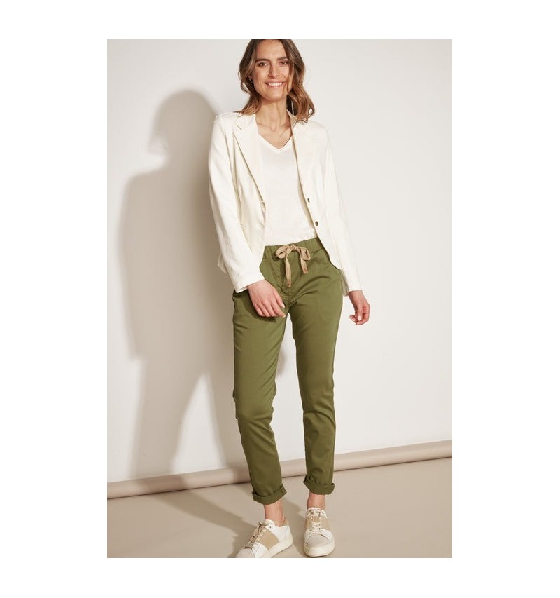 Chino-jogging en coton Pako Litto