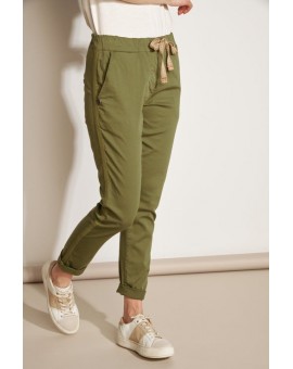 Chino-jogging en coton Pako Litto