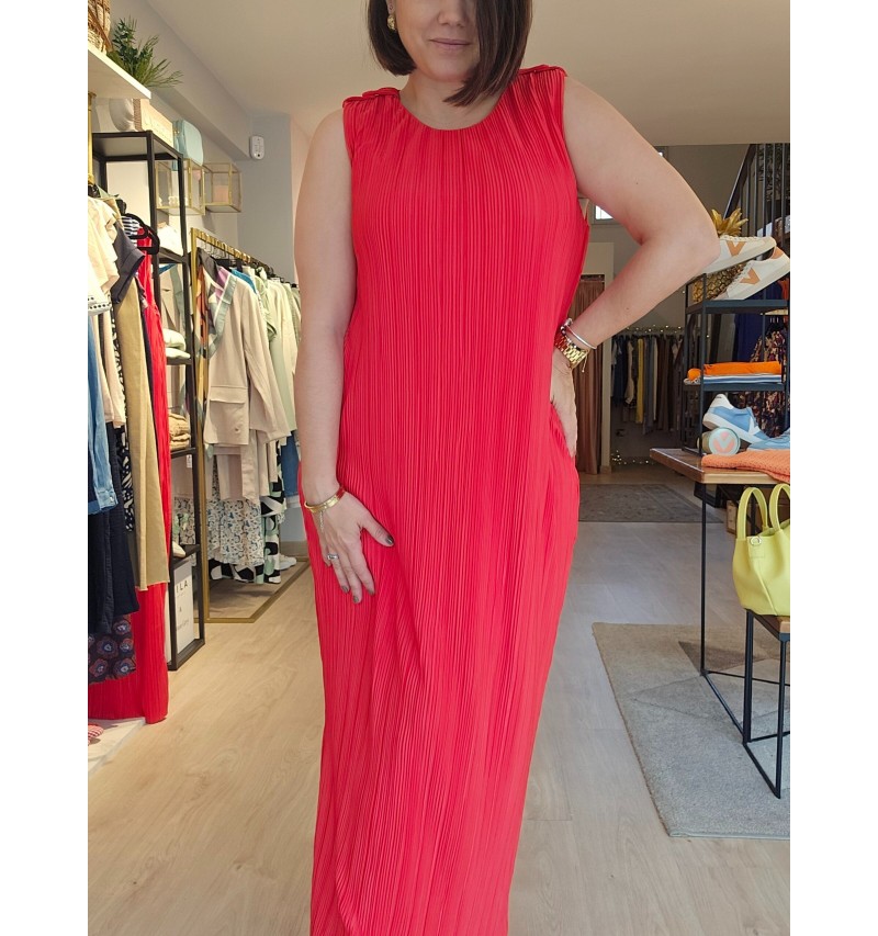 Robe plissée habillée Vila