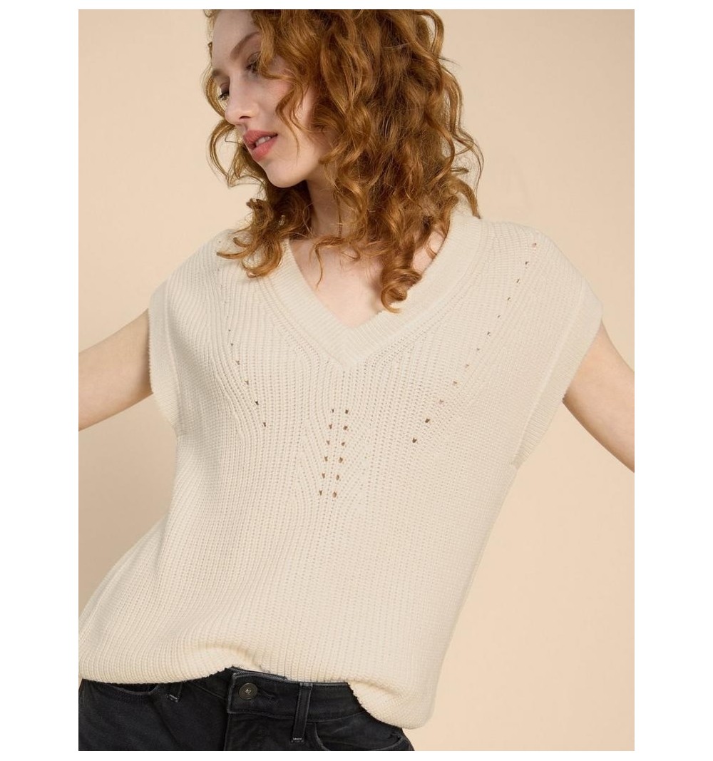 Pull sans manche White Stuff