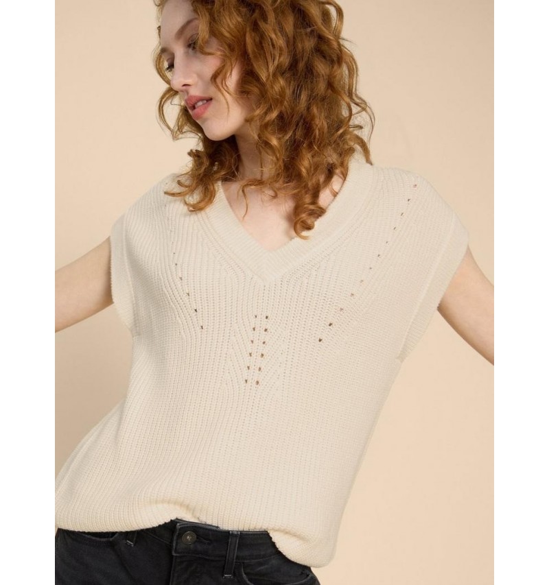 Pull sans manche White Stuff