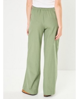 Pantalon large en lin Pieces