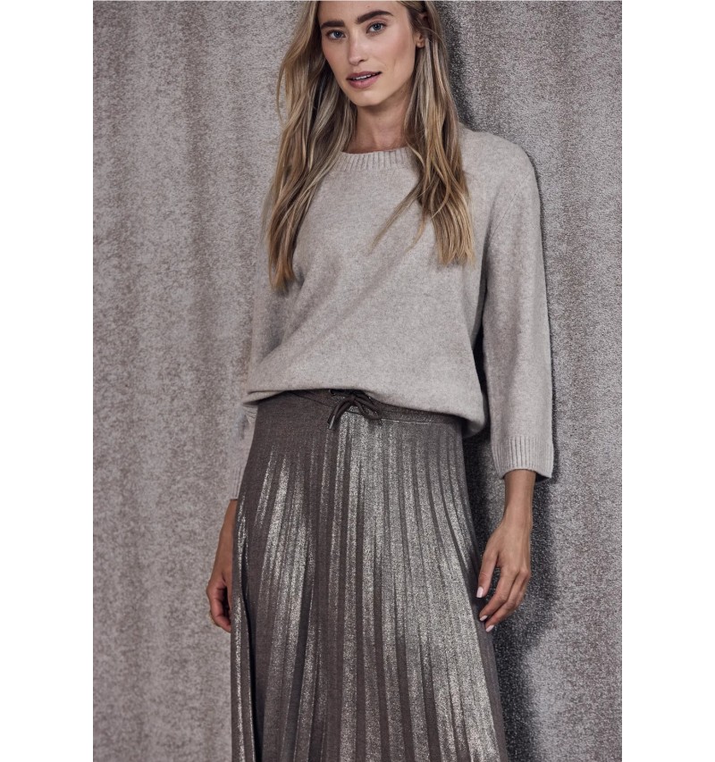 Jupe plissée effet brillant street one