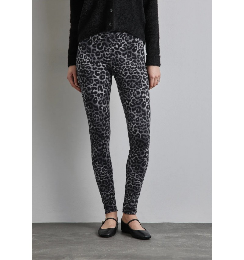 Leggings avec imprimé léopard street one