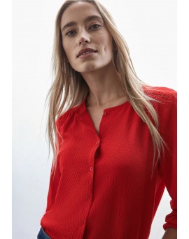 Blouse structurée avec broderie