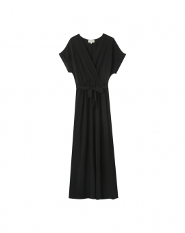 Robe fluide à manches courtes Grace & Mila papillon
