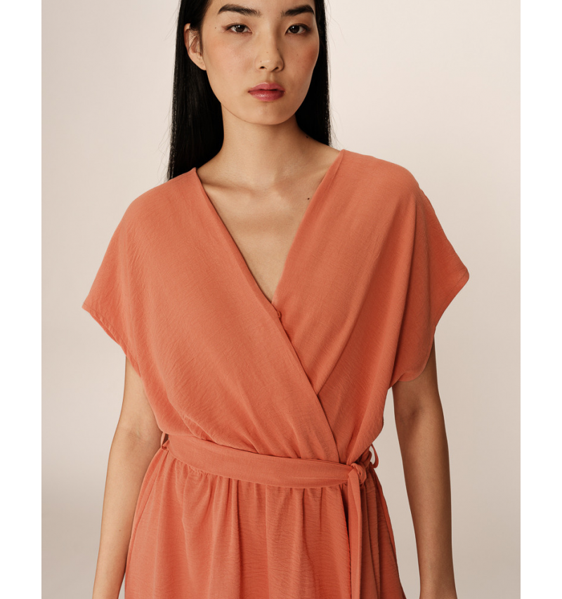 Robe courte à manches courtes Grace & Mila