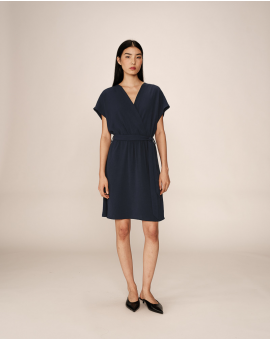 Robe courte à manches courtes Grace & Mila