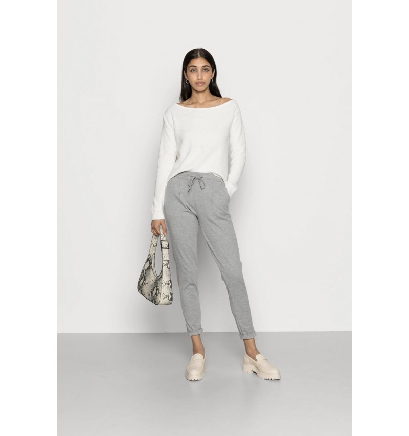 Jogging gris grey melange habillé en jersey IHKATE ICHI. L'atelier de Louison à Grand Quartier.