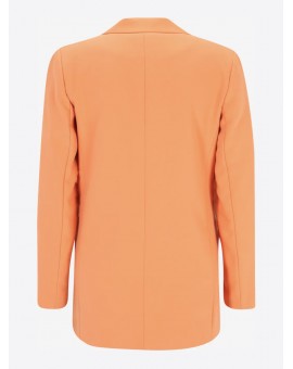 Veste blazer orange à manches longues OBJSIGRID OBJECT. L'atelier de Louison à Grand Quartier.