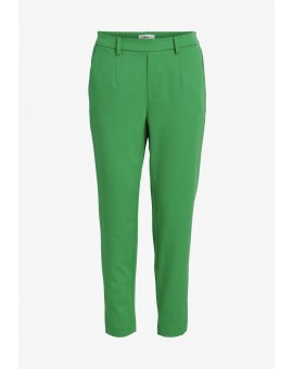Pantalon slim taille mi-haute à pince vert OBJLISA OBJECT. L'atelier de Louison à Grand Quartier.