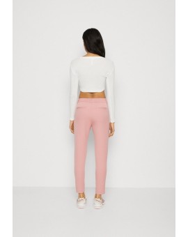 Pantalon slim taille mi-haute à pince rose OBJLISA OBJECT. L'atelier de Louison à Grand Quartier.